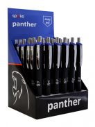 Golyóstoll S0161 Panther, Easy Ink, kék íráskép, displayben, fekete tolltest