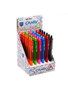 Golyóstoll S0162 Candy, vegyes, Easy ink, 36 db/display