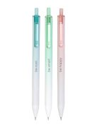 Golyóstoll S0168 BE IN, Easy Ink, Needle Tip, kék íráskép, displayben, vegyes színű tolltest
