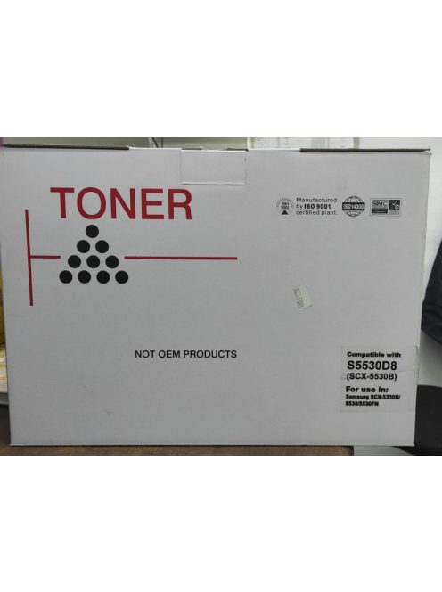 Toner, utángyártott, S5530D8,Samsung, Fekete