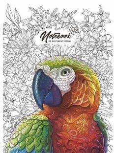   SHKOLYARYK Jegyzettömb, ragasztott, A5, vonalas, 50 lap, SHKOLYARYK "Be different", vegyes minta