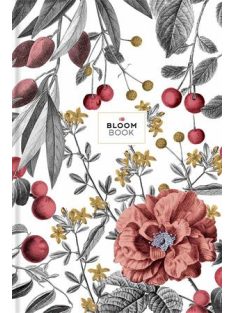  SHKOLYARYK Jegyzetfüzet, B5, vonalas, 80 lap, SHKOLYARYK "Bloom Book", vegyes