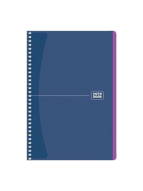 SHKOLYARYK Spirálfüzet, A5, kockás, 80 lap, SHKOLYARYK "Notebook", vegyes