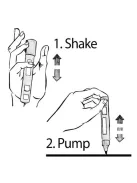 SIGEL Folyékony krétamarker, vágott hegy, 1-5 mm SIGEL, fehér