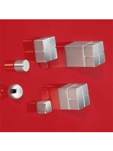   SIGEL Extra erős kockamágnes, 6 db, SIGEL "SuperDym", ezüst