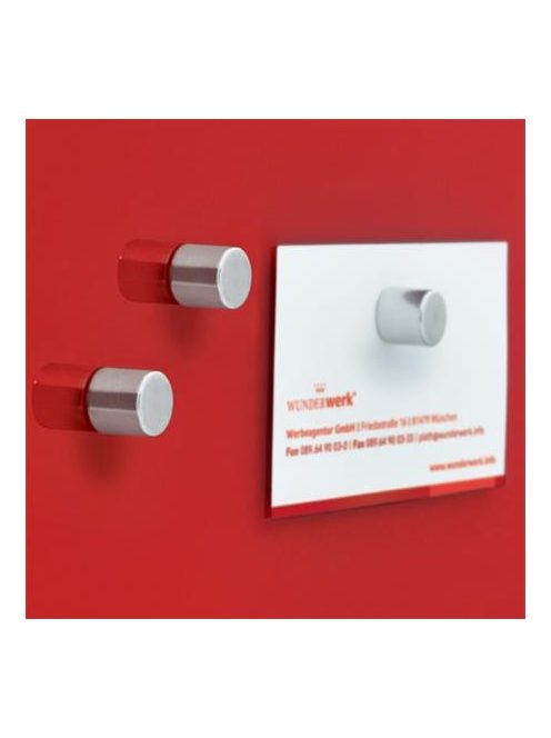 SIGEL Extra erős, henger alakú mágnes, 10 db SIGEL "SuperDym", ezüst