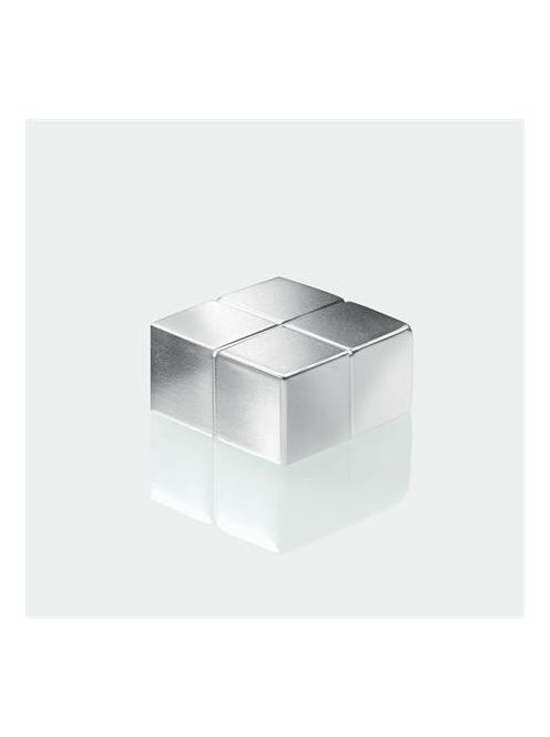 SIGEL Extra erős kockamágnes, 4 db, SIGEL "SuperDym", ezüst
