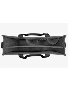   SIGEL Irodai válltáska, vállpánttal, L méret, 50x28x15 cm, SIGEL "Classic", sötétszürke