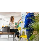 SIGEL Irodai válltáska, vállpánttal, L méret, 50x28x15 cm, SIGEL "Classic", sötétszürke