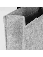 SIGEL Irodai válltáska, M méret, 36x28x15 cm, SIGEL "Basic", világosszürke