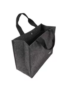   SIGEL Irodai válltáska, M méret, 36x28x15 cm, SIGEL "Basic", sötétszürke