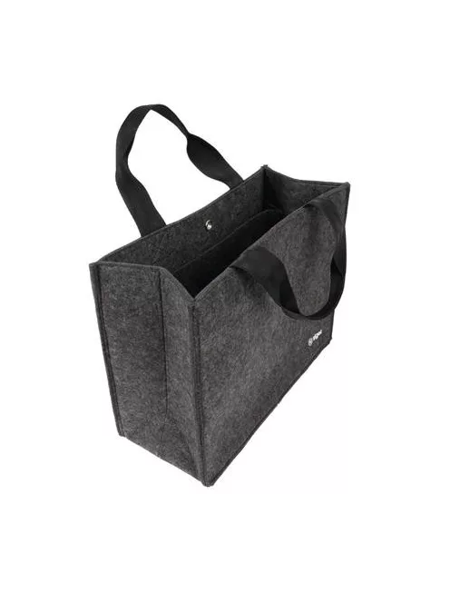 SIGEL Irodai válltáska, M méret, 36x28x15 cm, SIGEL "Basic", sötétszürke