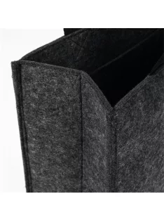   SIGEL Irodai válltáska, M méret, 36x28x15 cm, SIGEL "Basic", sötétszürke