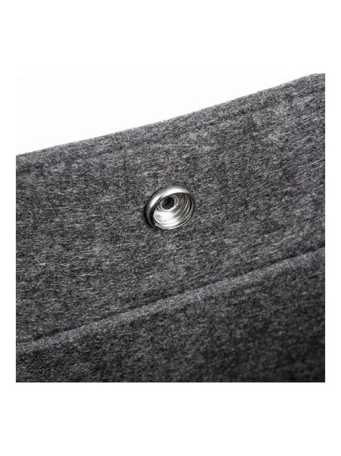 SIGEL Irodai válltáska, M méret, 36x28x15 cm, SIGEL "Basic", sötétszürke