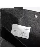 SIGEL Irodai válltáska, M méret, 36x28x15 cm, SIGEL "Basic", sötétszürke