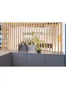 SIGEL Irodai válltáska, M méret, 36x28x15 cm, SIGEL "Basic", sötétszürke