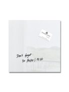 SIGEL Mágneses üvegtábla, 30x30 cm, SIGEL "Artverum® ", fehér