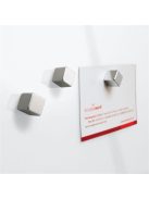 SIGEL Mágneses üvegtábla, 30x30 cm, SIGEL "Artverum® ", fehér