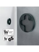 SIGEL Mágneses üvegtábla, 30x30 cm, SIGEL "Artverum® ", fehér