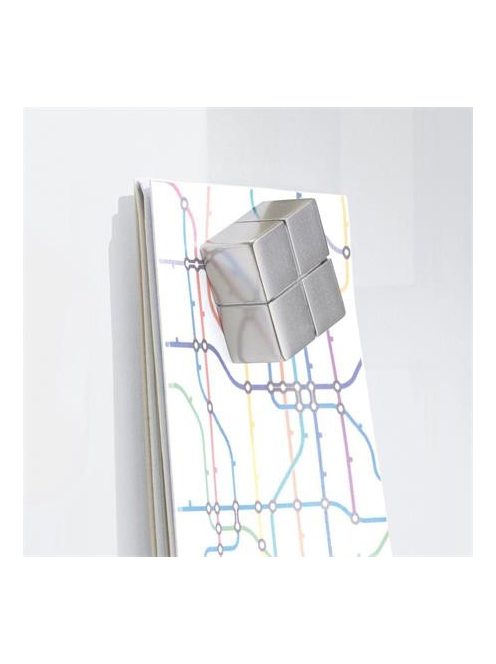 SIGEL Mágneses üvegtábla, 120x180 cm, SIGEL "Artverum® ", fehér