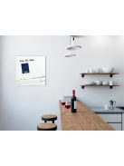 SIGEL Mágneses üvegtábla, 48x48x1,5 cm, SIGEL "Artverum® ", Little birds mintázat, matt