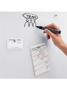   SIGEL Mágneses üvegtábla, 100x65x1,5 cm, SIGEL "Artverum® ", szuper fehér, matt