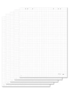   SIGEL Flipchart papír, négyzethálós, 68x98 cm, 5x20 lap, SIGEL
