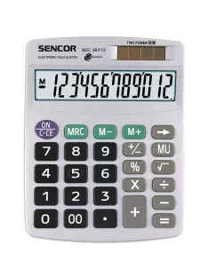   Számológép asztali 12 számjegyű kijelző Sencor SEC367/12 szürke