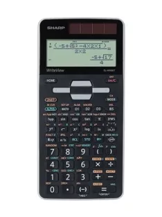   SHARP Számológép, tudományos, 640 funkció, SHARP "EL-W506TBSL", szürke-fekete