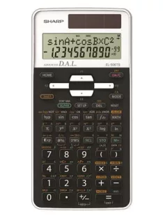   SHARP Számológép, tudományos, 470 funkció, SHARP "EL-506TS"