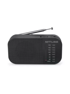 MUSE Rádió, hordozható, MUSE, "M-025R", fekete