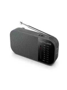 MUSE Rádió, hordozható, MUSE, "M-025R", fekete