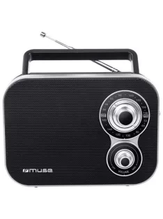 MUSE Rádió, hordozható, MUSE, "M-051R", fekete