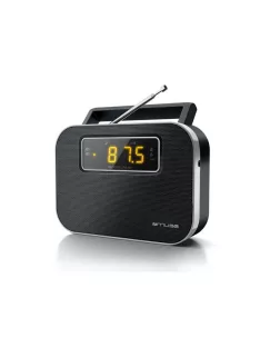 MUSE Rádió, hordozható, MUSE, "M-081R", fekete