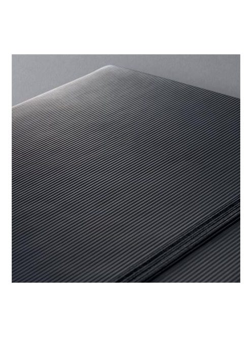 SIGEL Jegyzetfüzet, exkluzív, A4, vonalas, 97 lap, keményfedeles, SIGEL "Conceptum", fekete