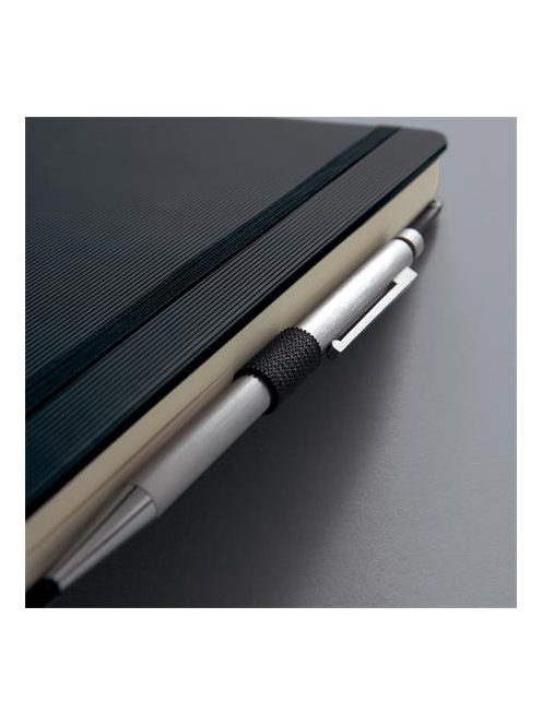 SIGEL Jegyzetfüzet, exkluzív, A6, vonalas, 97 lap, keményfedeles, SIGEL "Conceptum", fekete