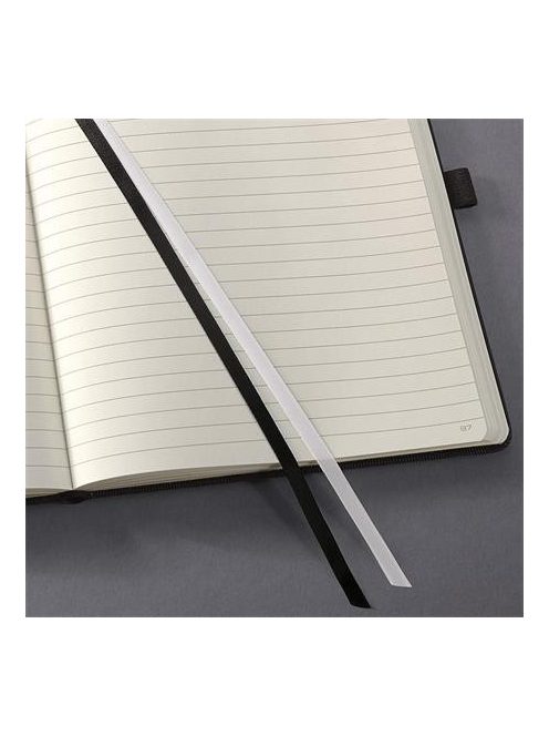 SIGEL Jegyzetfüzet, exkluzív, A6, vonalas, 97 lap, keményfedeles, SIGEL "Conceptum", fekete
