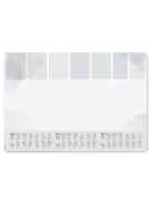 SIGEL Könyökalátét, 595x410 mm, 3 éves és heti tervezővel, SIGEL "Pastel"