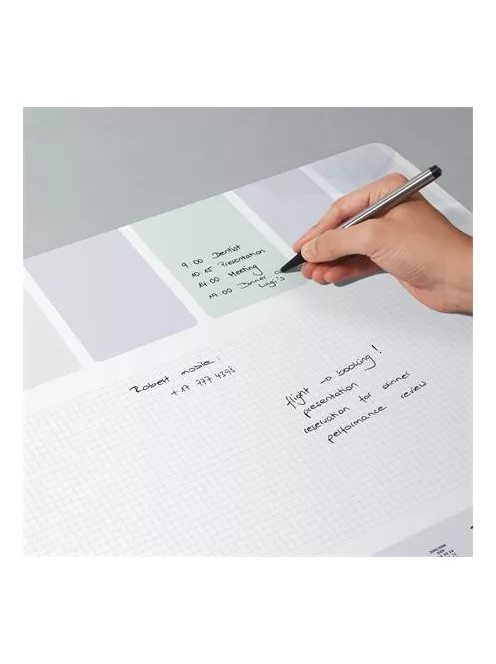 SIGEL Könyökalátét, 595x410 mm, 3 éves és heti tervezővel, SIGEL "Pastel"