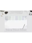 SIGEL Könyökalátét, 595x410 mm, 3 éves és heti tervezővel, SIGEL "Pastel"