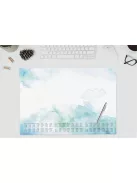 SIGEL Könyökalátét, 595x410 mm, 3 éves és heti tervezővel, SIGEL "Watercolor Sea"