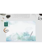 SIGEL Könyökalátét, 595x410 mm, 3 éves és heti tervezővel, SIGEL "Watercolor Sea"