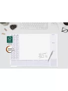 SIGEL Könyökalátét, 595x410 mm, 3 éves és heti tervezővel, SIGEL