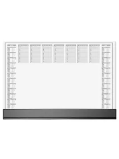   SIGEL Könyökalátét, 595x410 mm, 2 éves és heti tervezővel, szamárfülvédővel, SIGEL "Office"