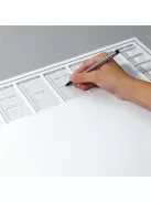 SIGEL Könyökalátét, 595x410 mm, 2 éves és heti tervezővel, szamárfülvédővel, SIGEL "Office"