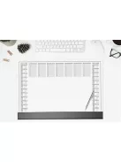 SIGEL Könyökalátét, 595x410 mm, 2 éves és heti tervezővel, szamárfülvédővel, SIGEL "Office"