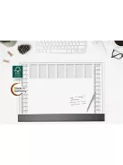 SIGEL Könyökalátét, 595x410 mm, 2 éves és heti tervezővel, szamárfülvédővel, SIGEL "Office"