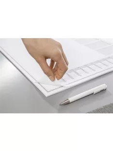   SIGEL Könyökalátét, 595x410 mm, 3 éves és heti tervezővel, jegyzettömbbel, SIGEL "Memo"