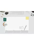 SIGEL Könyökalátét, 595x410 mm, 3 éves és heti tervezővel, jegyzettömbbel, SIGEL "Memo"