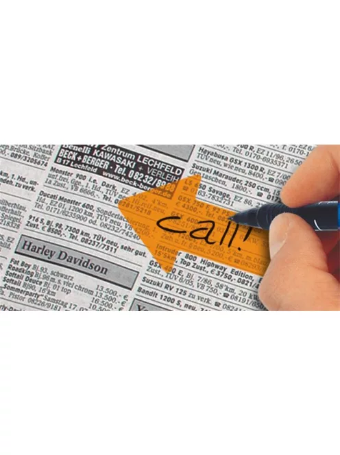 SIGEL Jelölőcímke, műanyag, 5x25 lap, 25x45 mm, SIGEL "Nyilak", vegyes szín